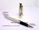 Perfect Replica Montblanc Meisterstuck Gold Clip Stainless Steel And Black Rollerball Pen (1)_th.jpg